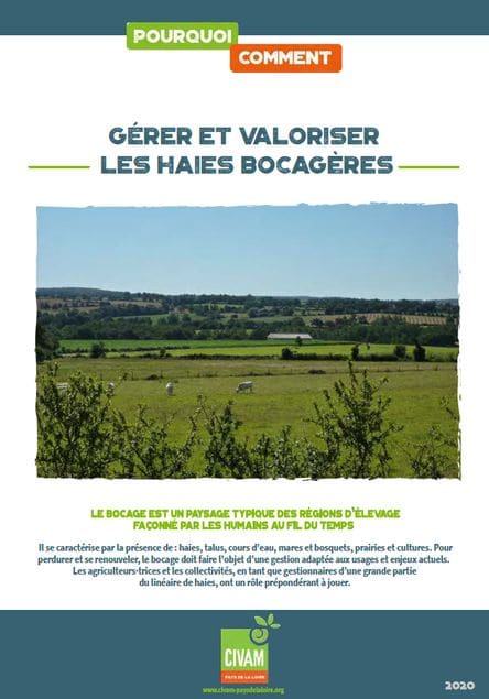 Gerer Valoriser Haies Bocageres