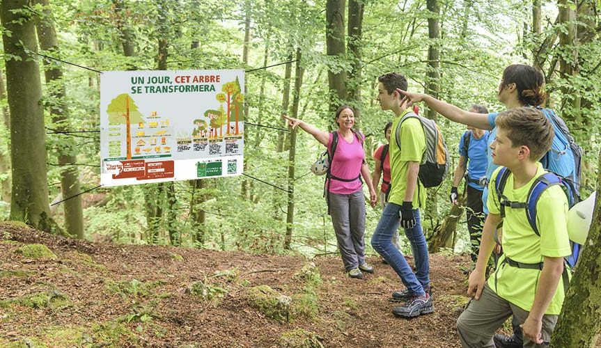 Banderole Un Jr Cet Arbre Se Transformera