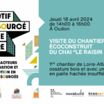 Visite Du Chantier Ecoconstruit Du Chai Le Raisin A Plume 18 04 2024 Collectif Biosource Des Pdl