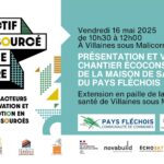 Visite Du Chantier Extension En Paille De La Maison De Sante De Villaines Sous Malicorne 16 05 2024 Collectif Biosource Des Pdl
