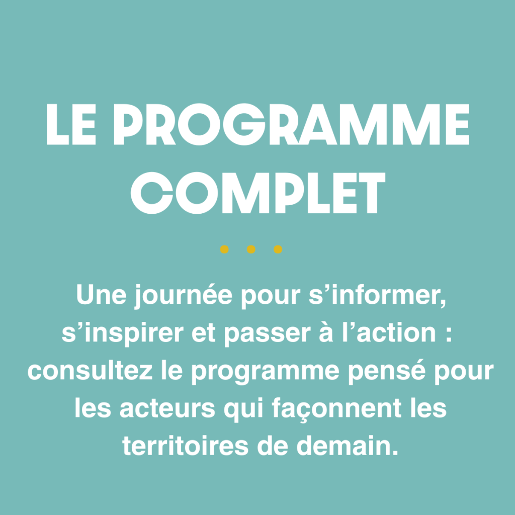 Le programme complet Place aux Biosourcés 2025