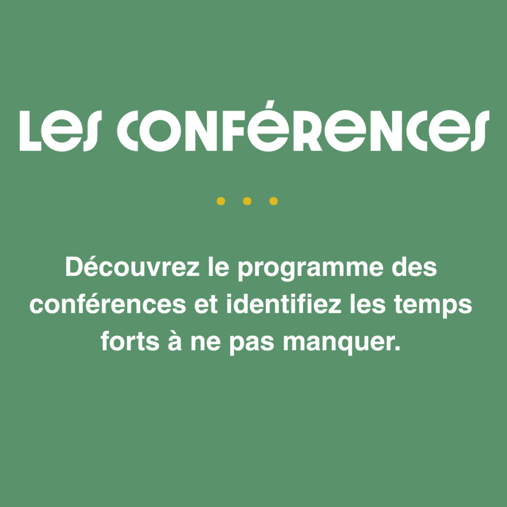Les conférences Place aux Biosourcés